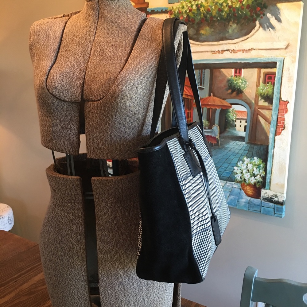 Ralph Lauren tote with leather straps